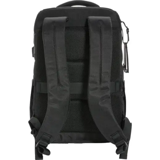 Castile UV-C Sterilisation Anti-Microbial RPET Laptop Backpack Back